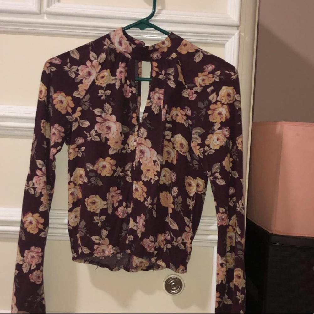 Long sleeve blouse